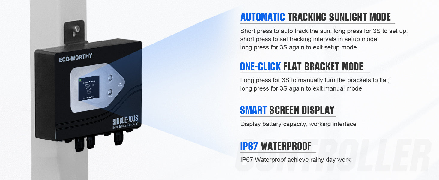 Single Axis Solar Tracker System