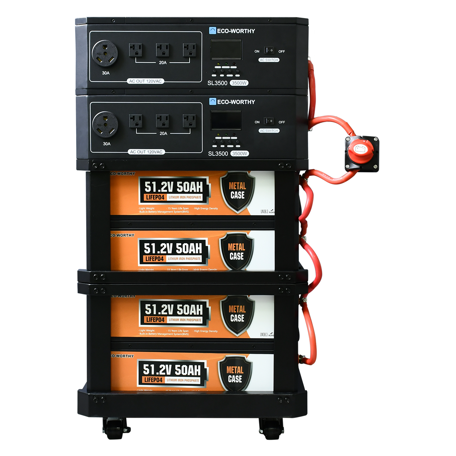 Eco-worthy SL3500 stackable power station