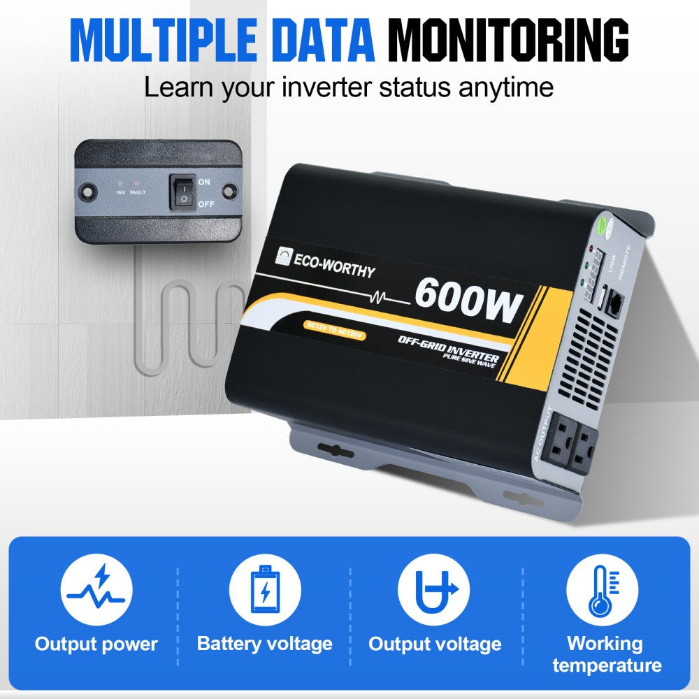 ecoworthy_12V_600W_solar_inverter_charger_5